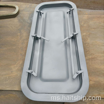 Pintu Keselamatan Weathertight Single-Leaf Lead Steel